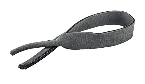 Elastisches Neopren Sportband / Brillenband / Sportbrillenband / Brilenkordel in verschiedenen Farben (Nebelgrau) von Mailshop GmbH