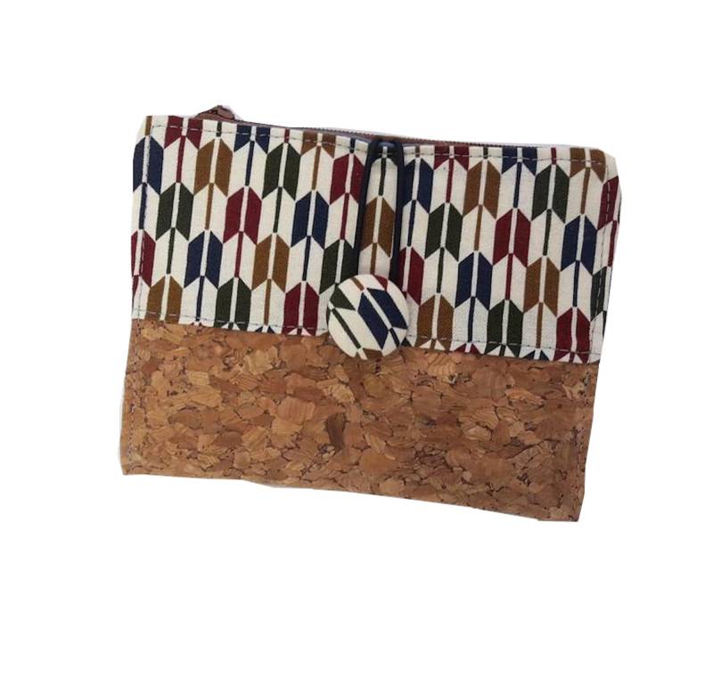 Portemonnaiegeldbeutel Geldbörse Kork von Mailyme