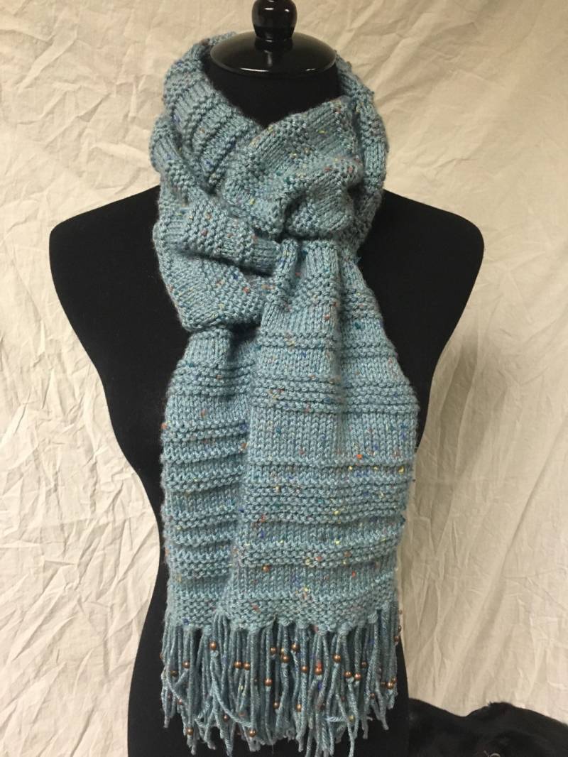 Seerücken Fransenschal Seerücken Fransenschal von MainHouseKnits