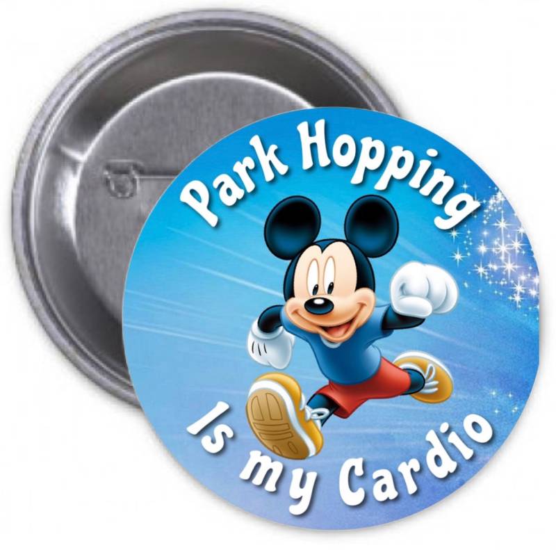 Park Hopping Ist Mein Cardio Button von MainStreetMerriment