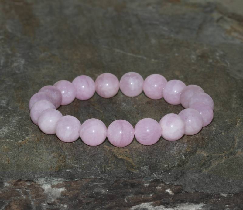 Rosa Morganit Armband Grade Aaa 10 Mm Madagaskar Edelstein Stapel Perlen Geschenk Angst von MainaShiki
