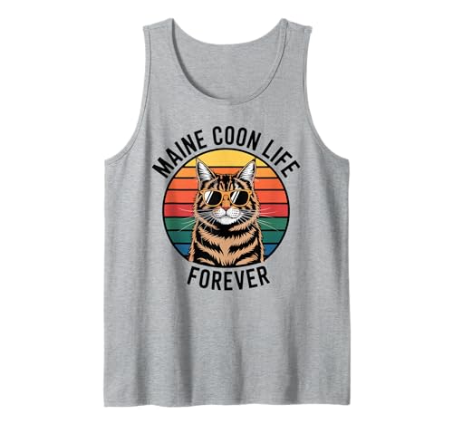 Maine Coon Life Katze Männer Frauen Kinder Geschenk Tank Top Maine Coon Life Katze Männer Frauen Kinder Geschenk Tank Top von Maine Coon Life Forever