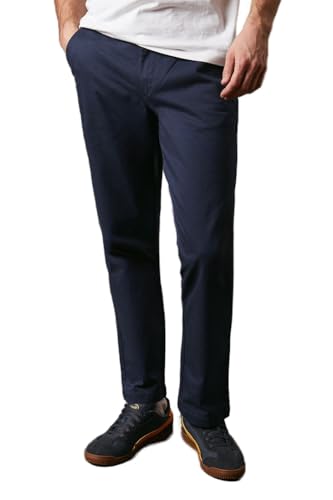 Maine Hochwertige Herren-Chinohose, mittelblau, 54 von Maine