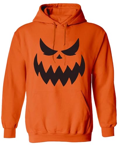 Mainfini Kapuzenpullover Kürbis Print Lustig für Herren XXL von Mainfini
