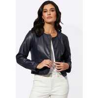 Lederimitat-Blazer von Mainpol