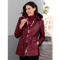 Witt Weiden Damen Leder-Jacke dunkelrot von Mainpol