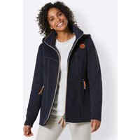 Witt Weiden Damen Wollmix-Jacke marine-cognac von Mainpol