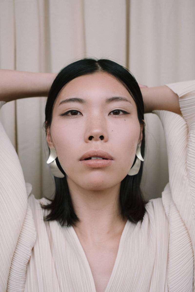 Braut Statement Ohrringe Sterling Silber Skulpturale Ohrringe, Große Hängeohrringe Massiv Set 2 von MairBerlin