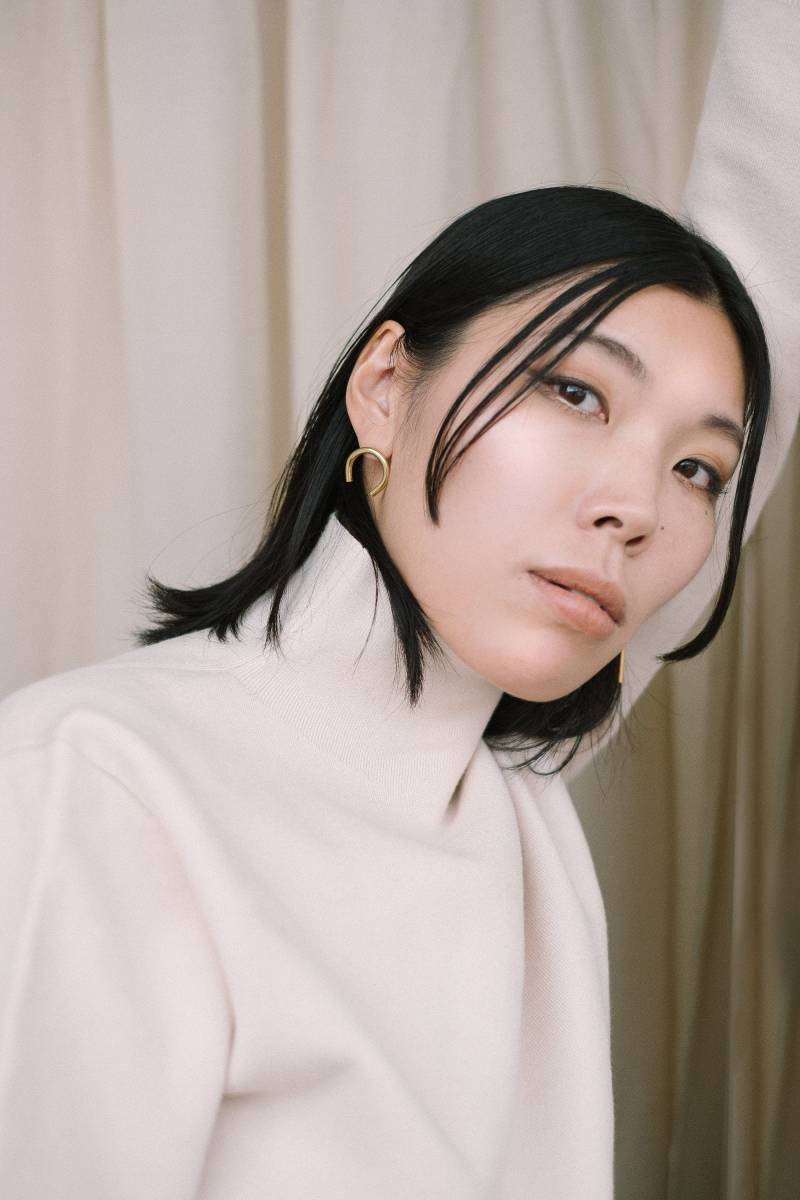 Offene Kreis Ohrstecker Hoop U Förmige Kantige Moderne Ohrringe Hipster Große Bogen von MairBerlin