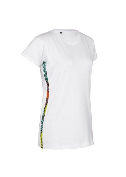 Maishameanslife Bio Kitenge Shirt - Women - Weiß/Rot/Schwarz/Grün Maishameanslife Bio Kitenge Shirt - Women - Weiß/Rot/Schwarz/Grün von Maishameanslife