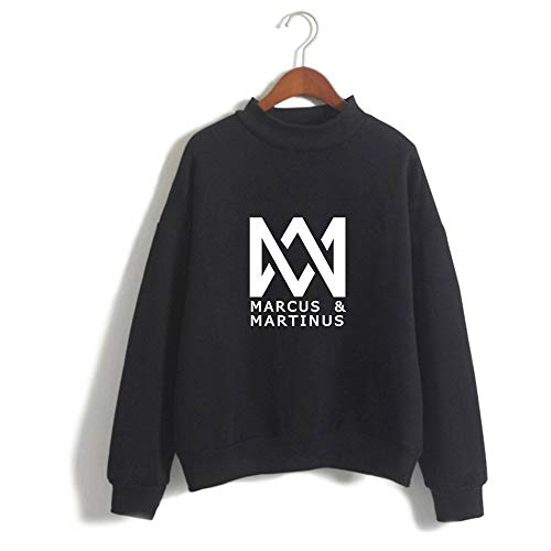 Marcus and Martinus Twin Brother Singer Unisex Rollkragenpullover Sweatshirt Warm Langarm Pullover Herbst Winter Warm Outerwear Fashion Drucken Muster Sweatshirt Casual Sweatjacke Marcus and Martinus Twin Brother Singer Unisex Rollkragenpullover Sweatshirt Warm Langarm Pullover Herbst Winter Warm Outerwear Fashion Drucken Muster Sweatshirt Casual Sweatjacke von Maisley