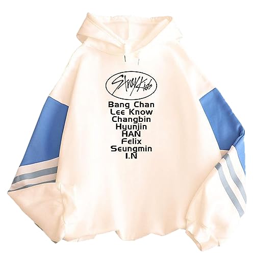 Stray Kids Kapuzenpullover Sport Pullover BangChan Lee Know Changbin Hyunjin Han Felix Seungmin I.N Fashion Hoodie Loose Lässiges Sweatshirt Tops von Maisley