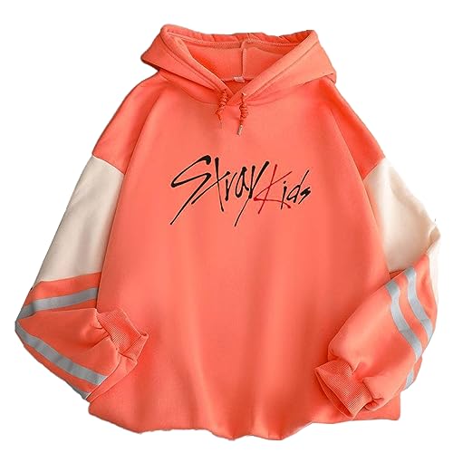 Stray Kids Kapuzenpullover Sport Pullover BangChan Lee Know Changbin Hyunjin Han Felix Seungmin I.N Fashion Hoodie Loose Lässiges Sweatshirt Tops von Maisley