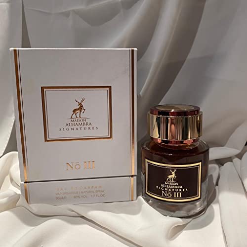 Signatural No III Duft, 50 ml, Arabian Fragrance Oriental – Vanille, Ananas, Karamell von Maison Alhambra