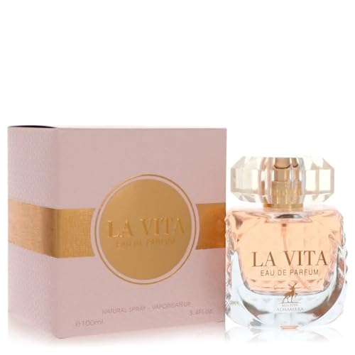 La Vita Eau de Parfum Spray für Damen 3,4 oz von Maison Alhambra