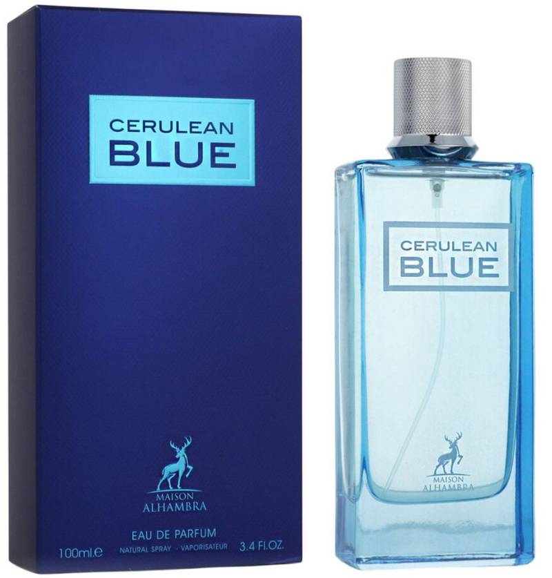 Maison Alhambra Eau de Parfum Cerulean Blue Männer EDP Spray, MAISON ALHAMBRA, Herrenparfüm, Glasflakon, Herrenduft von Maison Alhambra