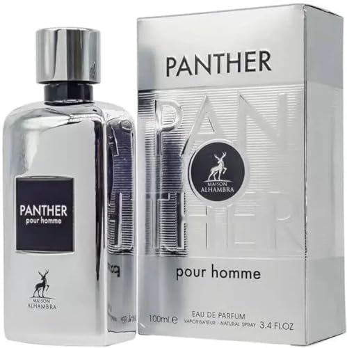 Panther Pour Homme Eau de Parfum für Herren, 100 ml von Maison Alhambra