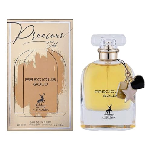 Precious Gold Maison Alhambra Eau de Parfum für Damen, 80 ml von Maison Alhambra