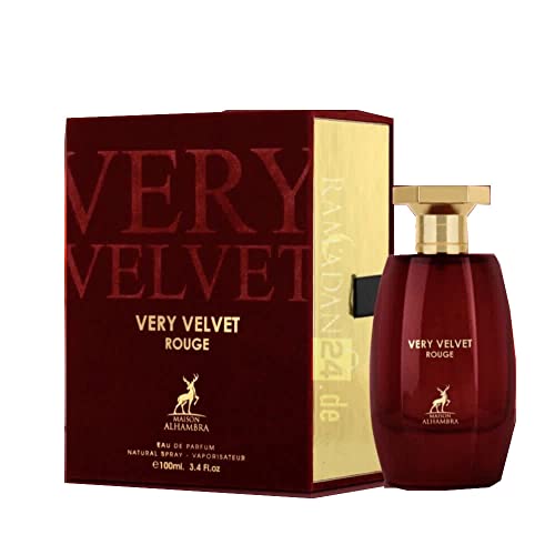 Very Velvet Rouge 100ml Eau de Parfum von Maison Alhambra für Damen von Maison Alhambra