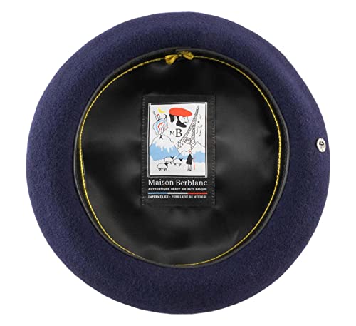 Maison Berblanc - Französische Barett, Baskenmütze wasserabweisend Le Parisien - Size 57 cm - bleu-Marine Maison Berblanc - Französische Barett, Baskenmütze wasserabweisend Le Parisien - Size 57 cm - bleu-Marine von Maison Berblanc
