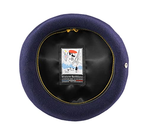 Maison Berblanc - Französische Barett, Baskenmütze wasserabweisend Le Tradition - Size 58 cm - bleu-Marine Maison Berblanc - Französische Barett, Baskenmütze wasserabweisend Le Tradition - Size 58 cm - bleu-Marine von Maison Berblanc