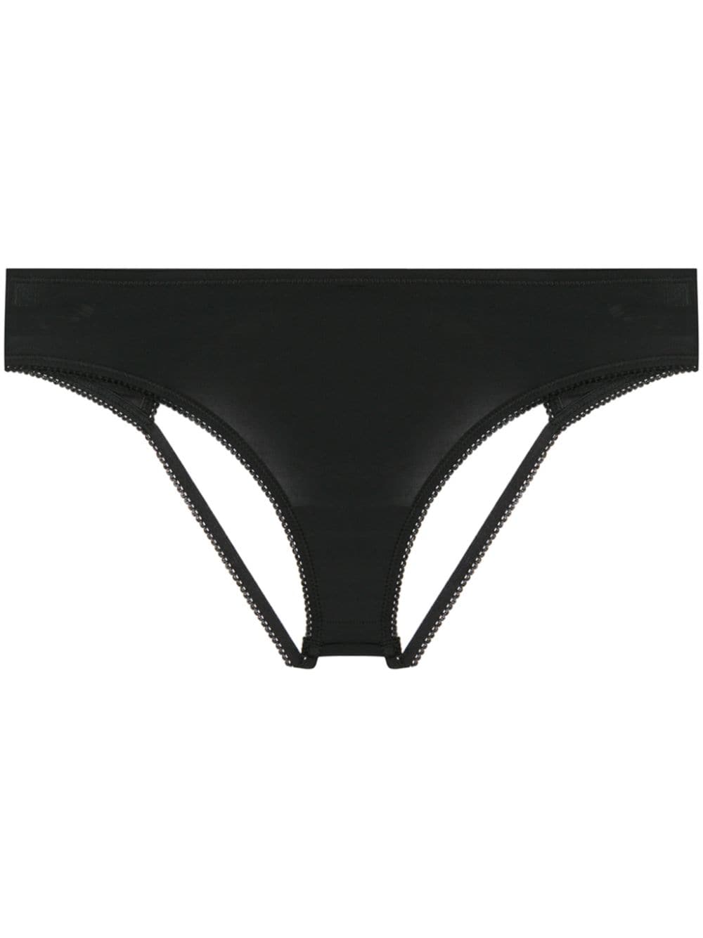 Maison Close 'Le Petit Secret' Slip - Schwarz von Maison Close