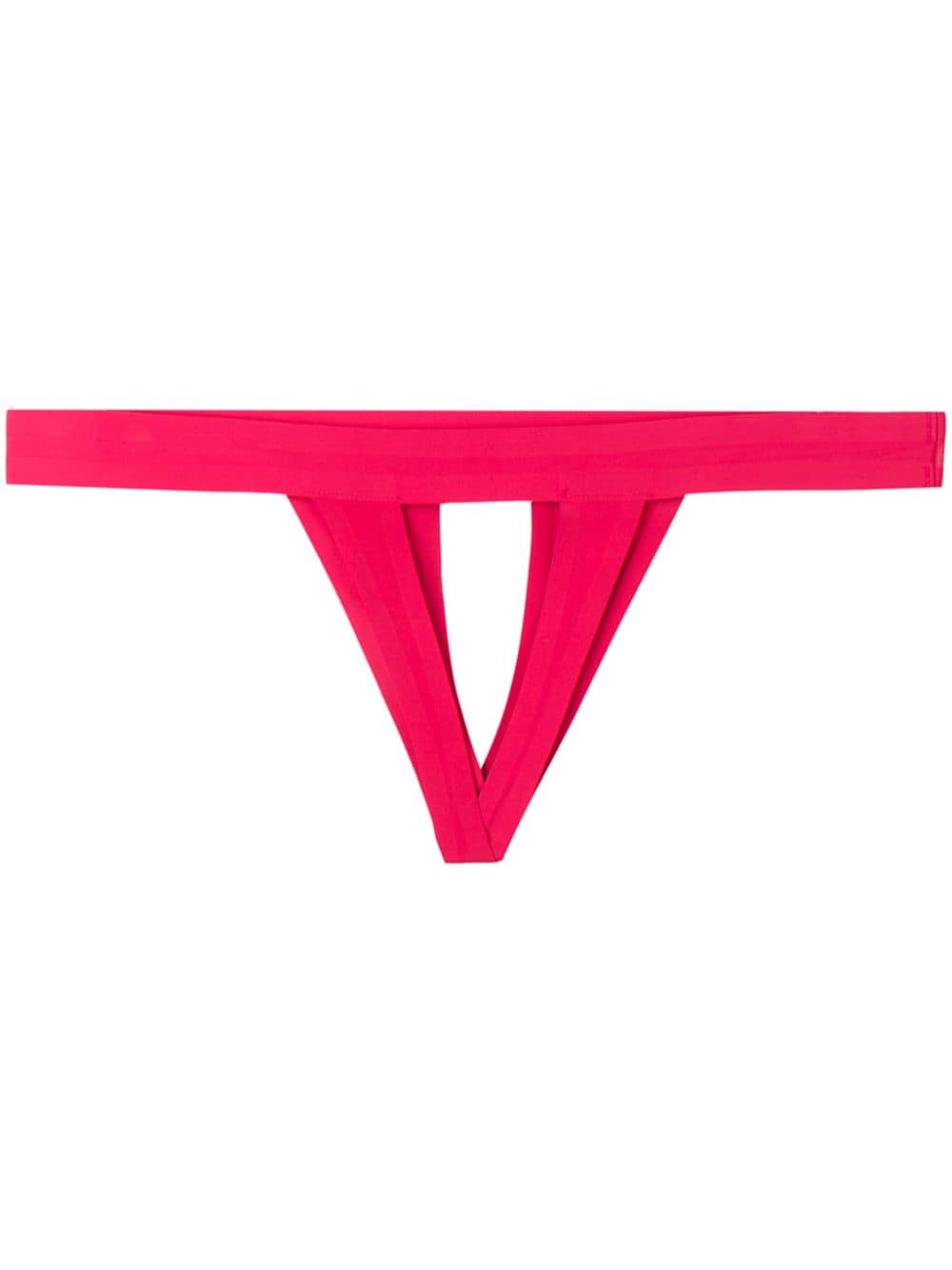 Maison Close 'Tapage Nocturne' String-Tanga - Rot von Maison Close