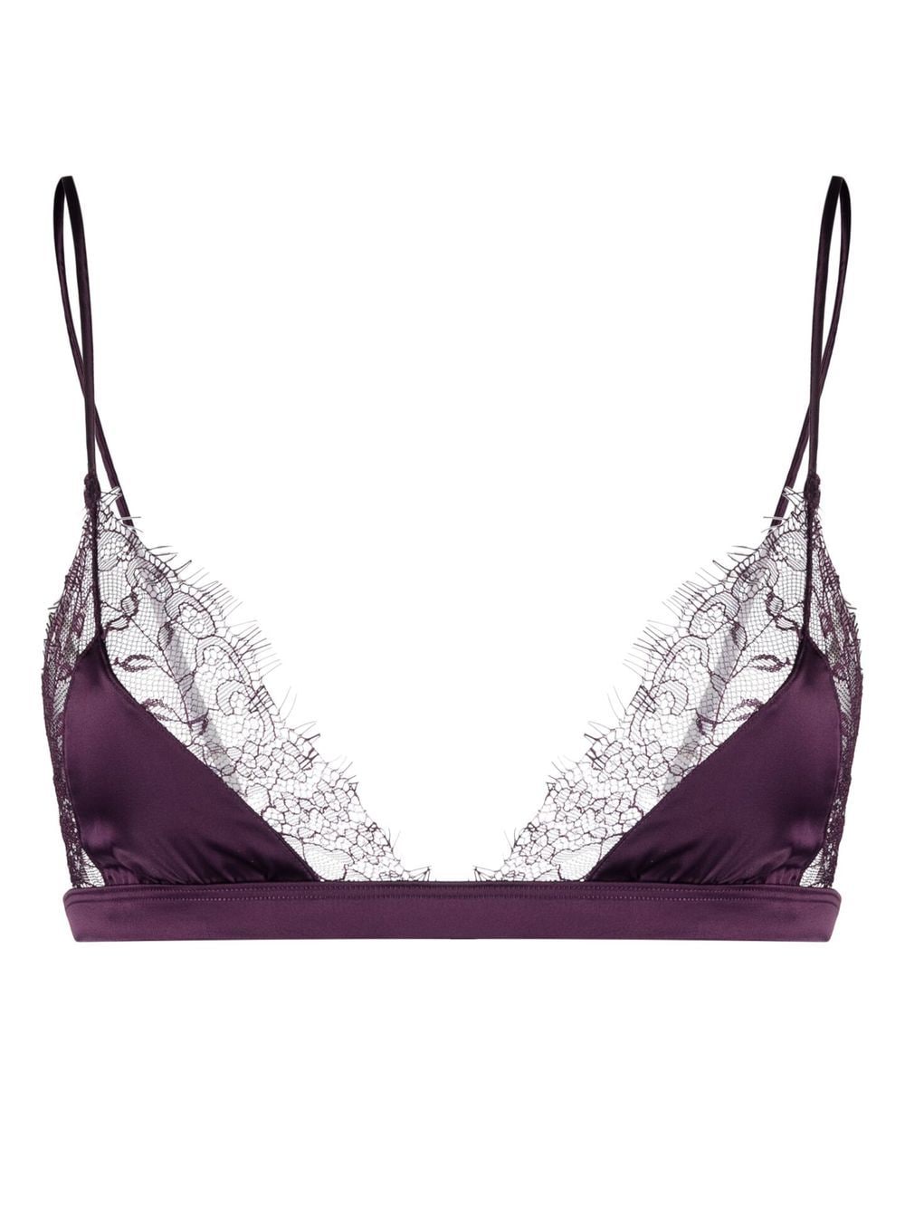 Maison Close Villa Satine Soutien Gorge Triangel-BH - Violett von Maison Close