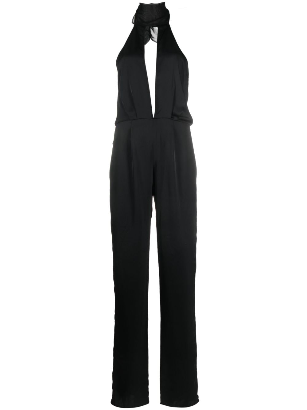 Maison Close Rückenfreier Jumpsuit - Schwarz von Maison Close