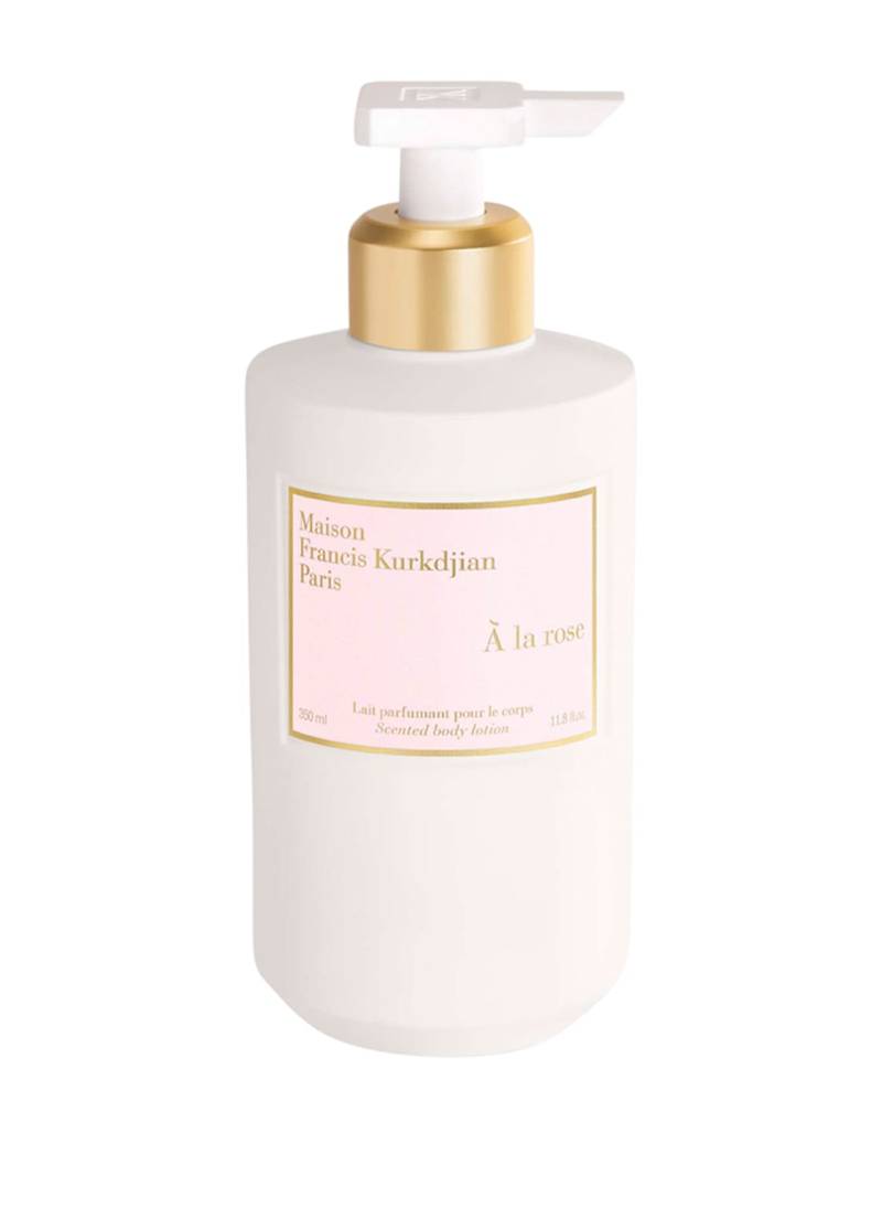 Maison Francis Kurkdjian À La Rose Parfümierte Body Lotion 350 ml von Maison Francis Kurkdjian