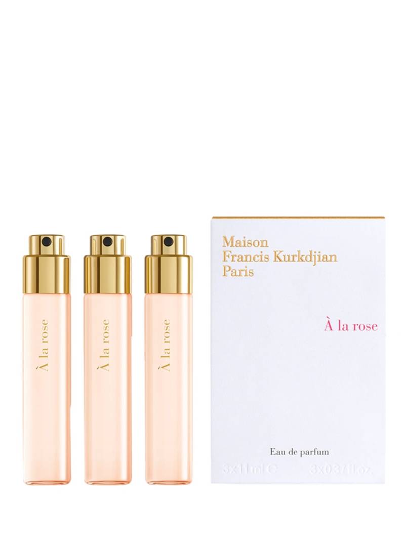 Maison Francis Kurkdjian À La Rose Refill Eau de Parfum (3 x 11 ml) 33 ml von Maison Francis Kurkdjian