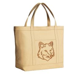 Maison Kitsuné Fox Head Große Tragetasche von Maison KitsunÉ