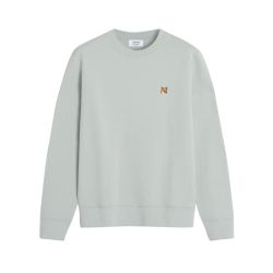 Maison Kitsuné Sweatshirt Mit Fuchs Kopf Patch von Maison KitsunÉ