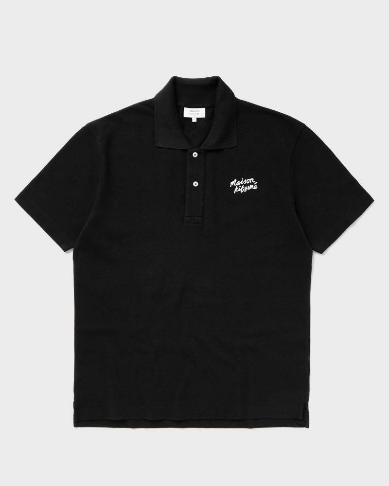 MAISON KITSUNE HANDWRITING COMFORT POLO men Polos black in Größe:XL MAISON KITSUNE HANDWRITING COMFORT POLO men Polos black in Größe:XL von Maison Kitsune
