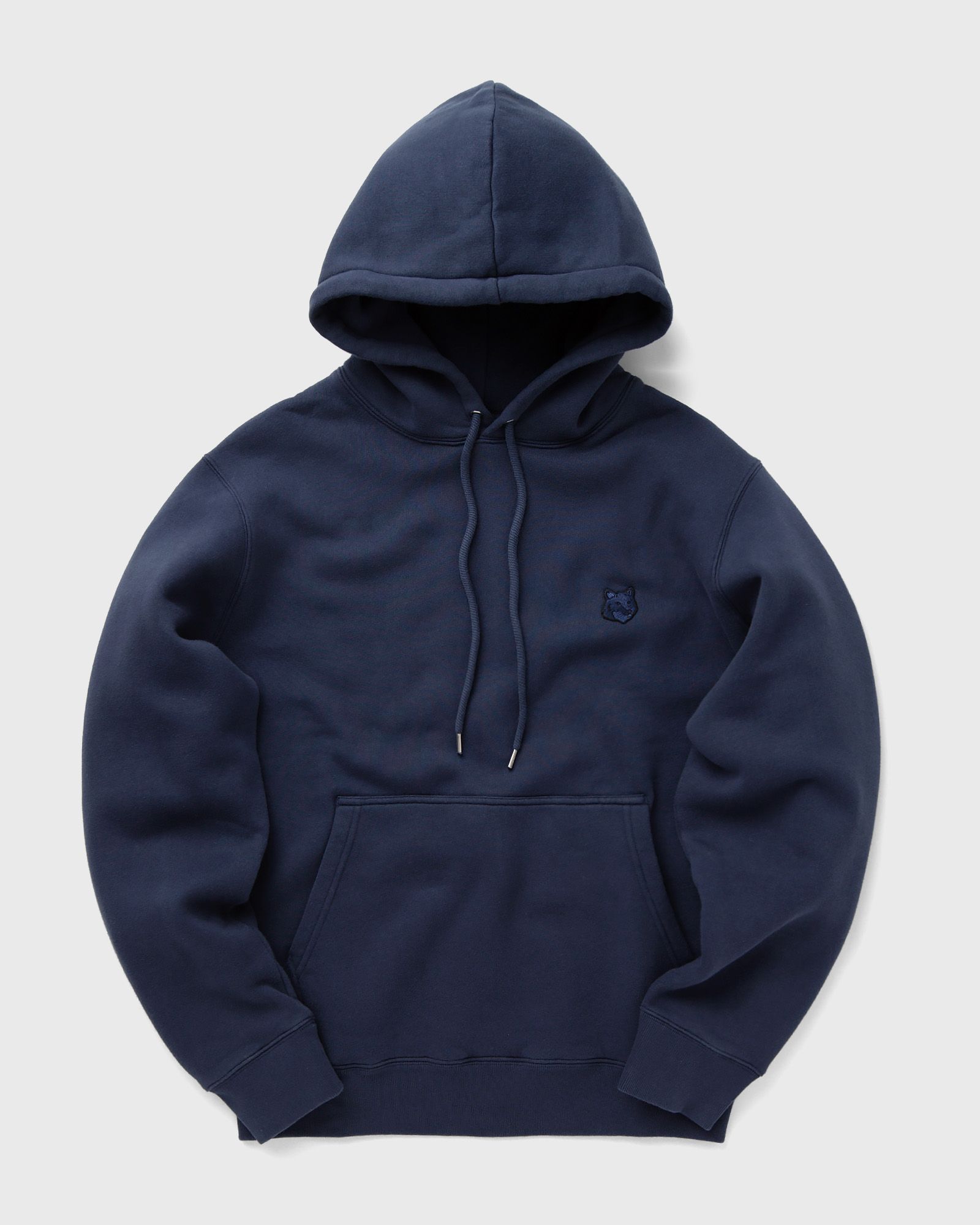 Maison Kitsune BOLD FOX HEAD PATCH COMFORT HOODIE INK BLUE men Hoodies blue in Größe:M von Maison Kitsune