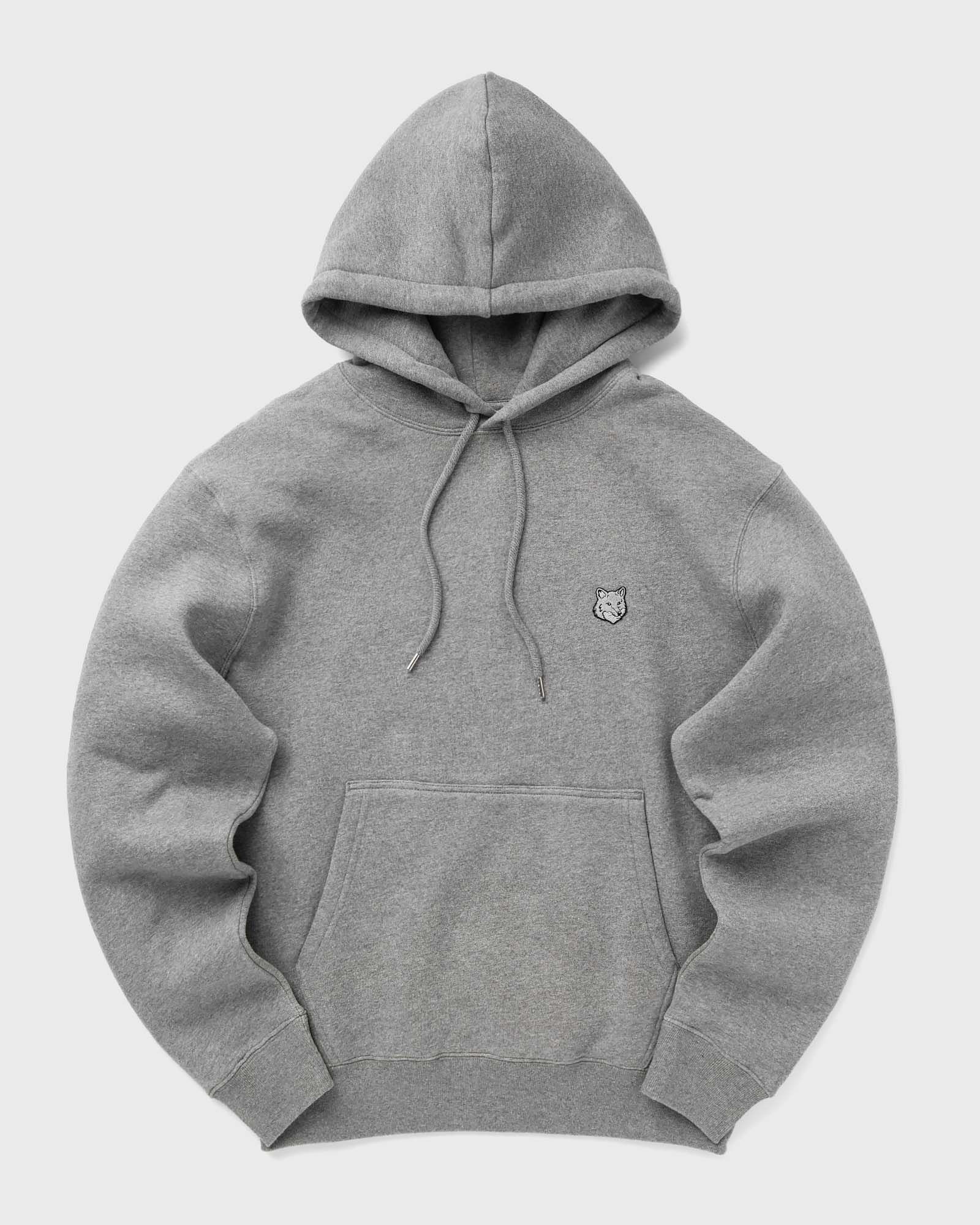 Maison Kitsune BOLD FOX HEAD PATCH COMFORT HOODIE men Hoodies grey in Größe:L von Maison Kitsune