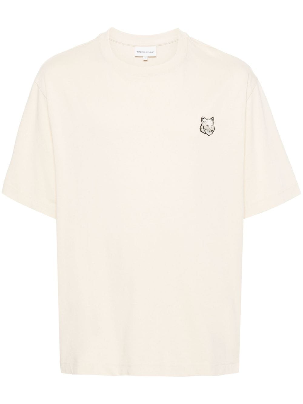 Maison Kitsuné Bold Fox T-Shirt - Nude von Maison Kitsuné