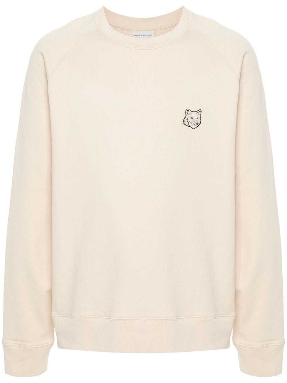 Maison Kitsuné Fox Head Sweatshirt - Nude von Maison Kitsuné