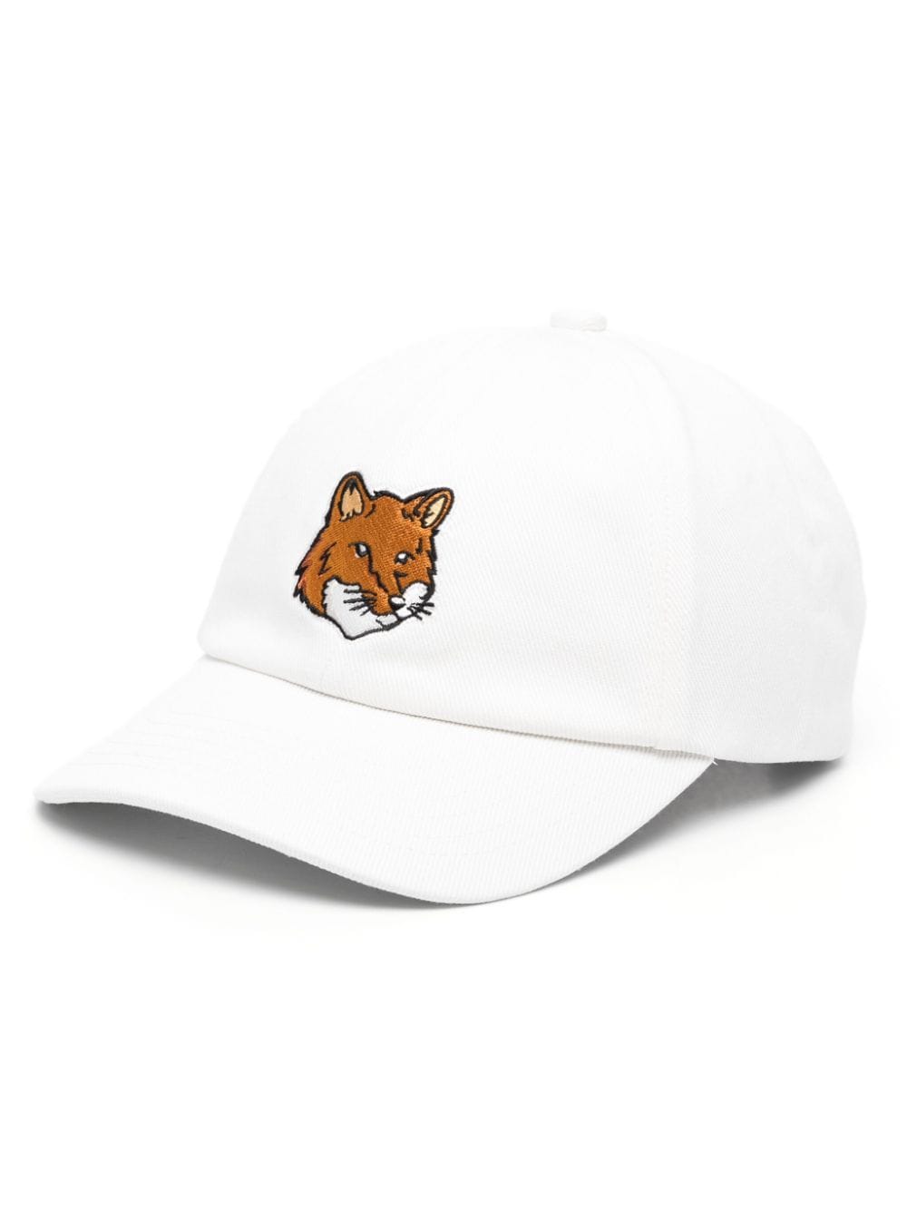 Maison Kitsuné Klassische Baseballkappe - Weiß von Maison Kitsuné