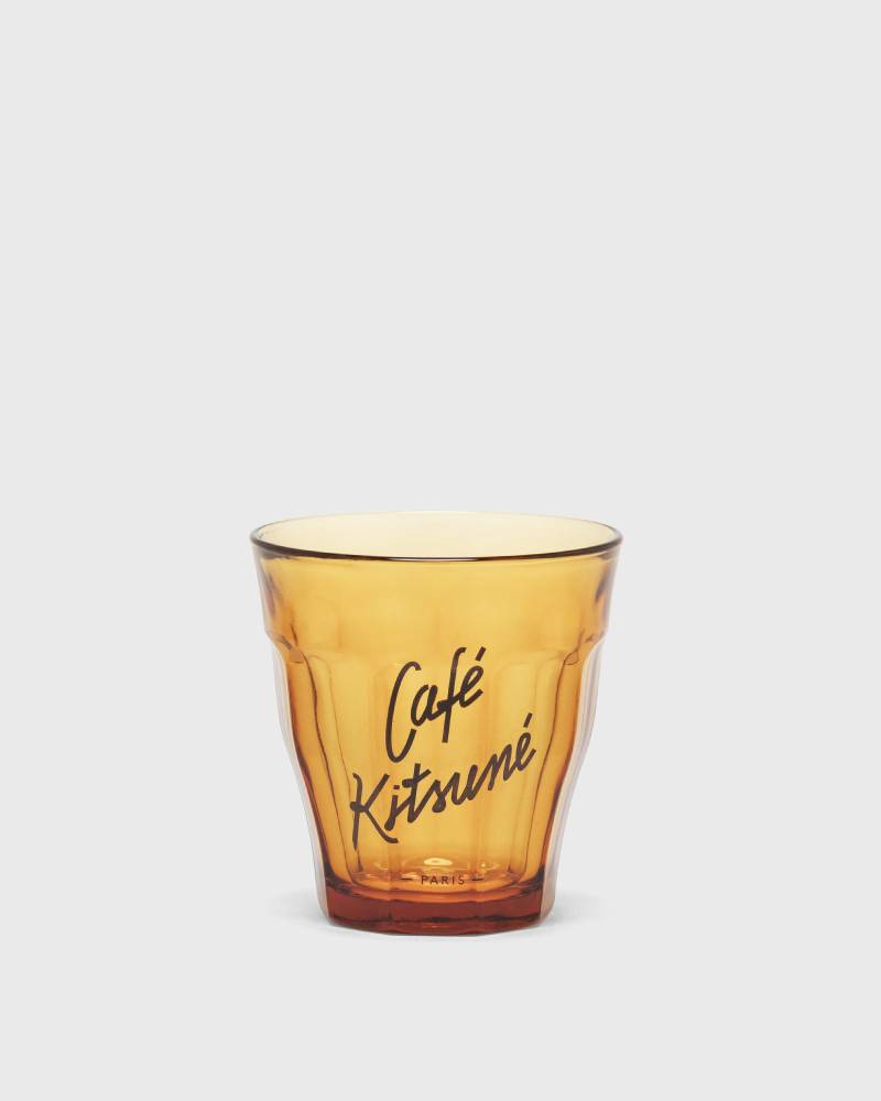 Maison Kitsune CAFE KITSUNE GLASS DURALEX "LE PICARDIE" 25cl men Kitchen- & Tableware orange in Größe:ONE SIZE von Maison Kitsune