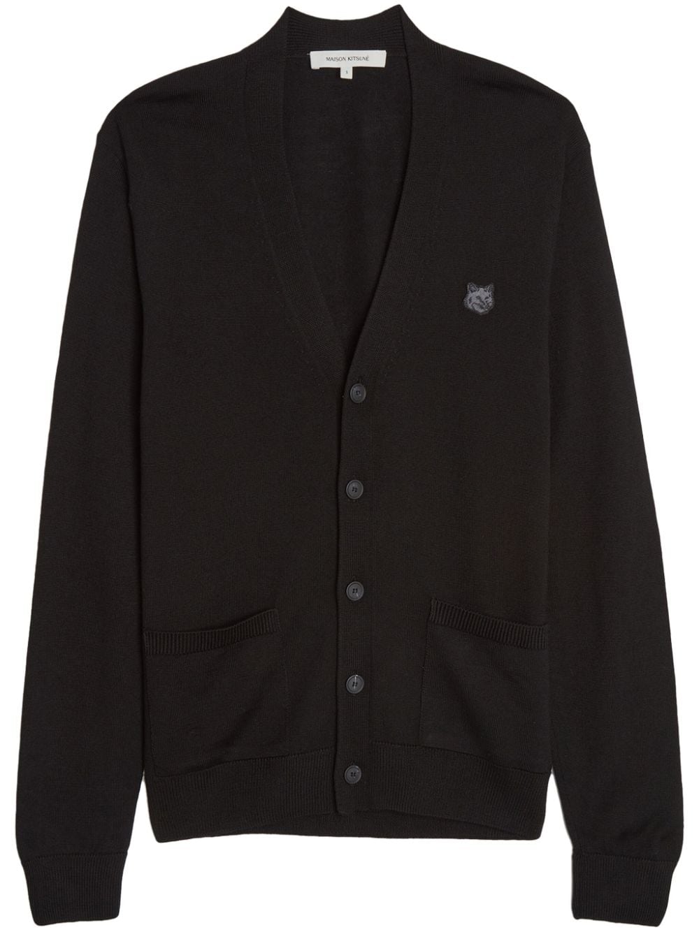 Maison Kitsuné Chillax Cardigan - Schwarz von Maison Kitsuné