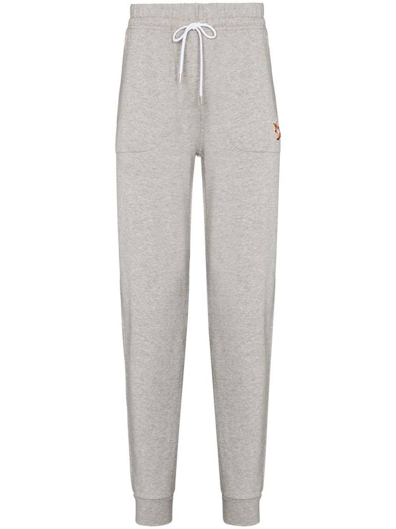 Maison Kitsuné Chillax Fox Jogginghose - Grau von Maison Kitsuné