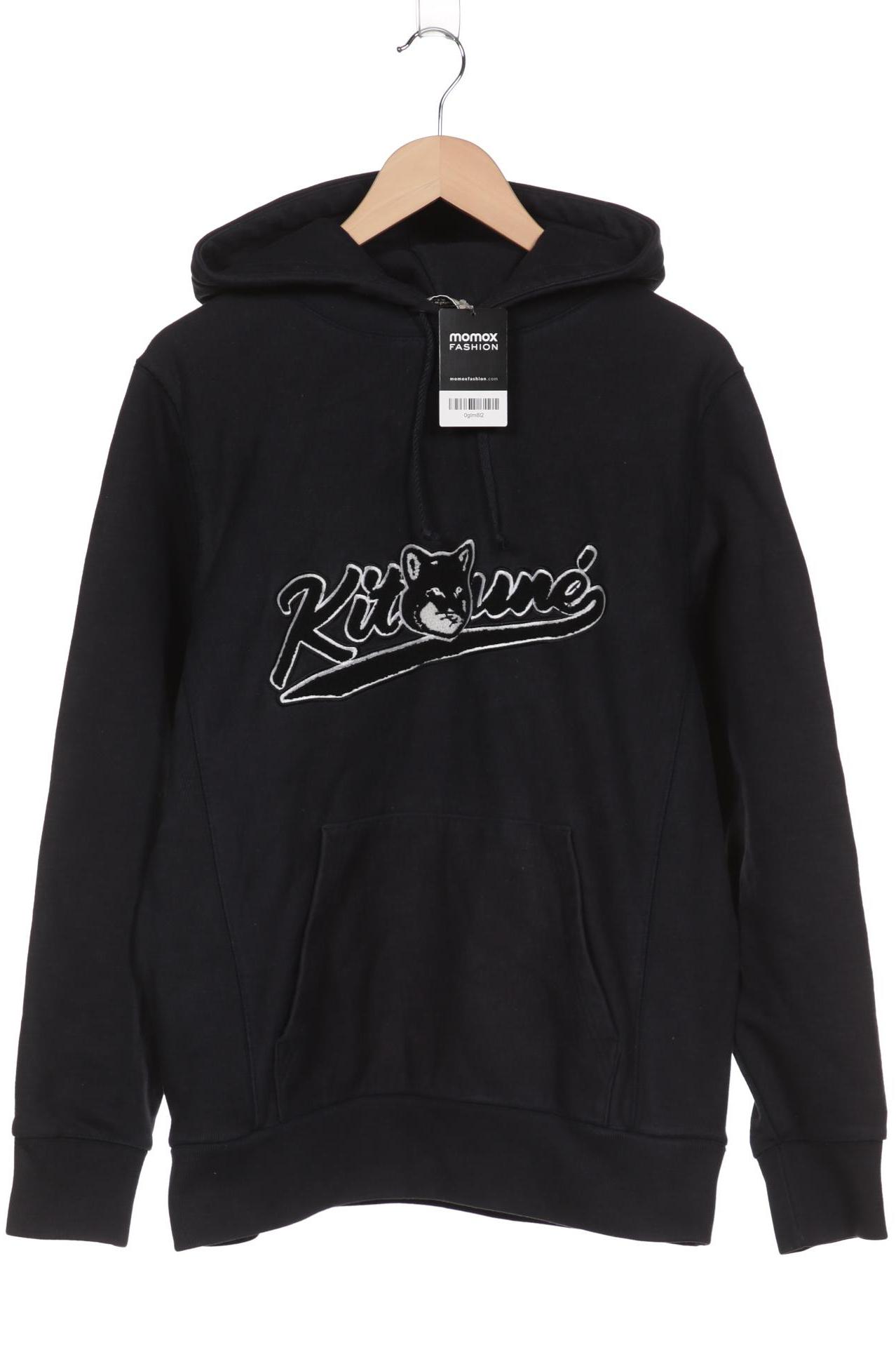 Maison Kitsune Herren Kapuzenpullover, schwarz von Maison Kitsune