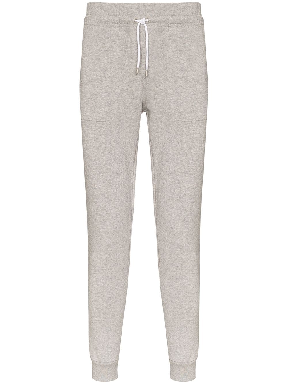 Maison Kitsuné Jogginghose mit Fuchs-Patch - Grau von Maison Kitsuné