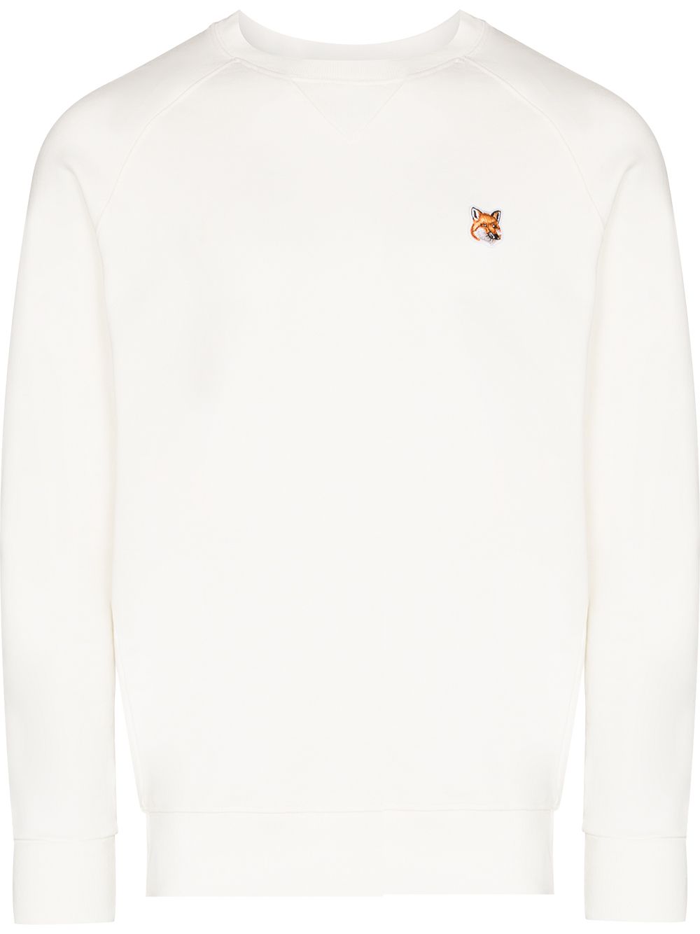 Maison Kitsuné Chillax Fox Sweatshirt - Weiß von Maison Kitsuné