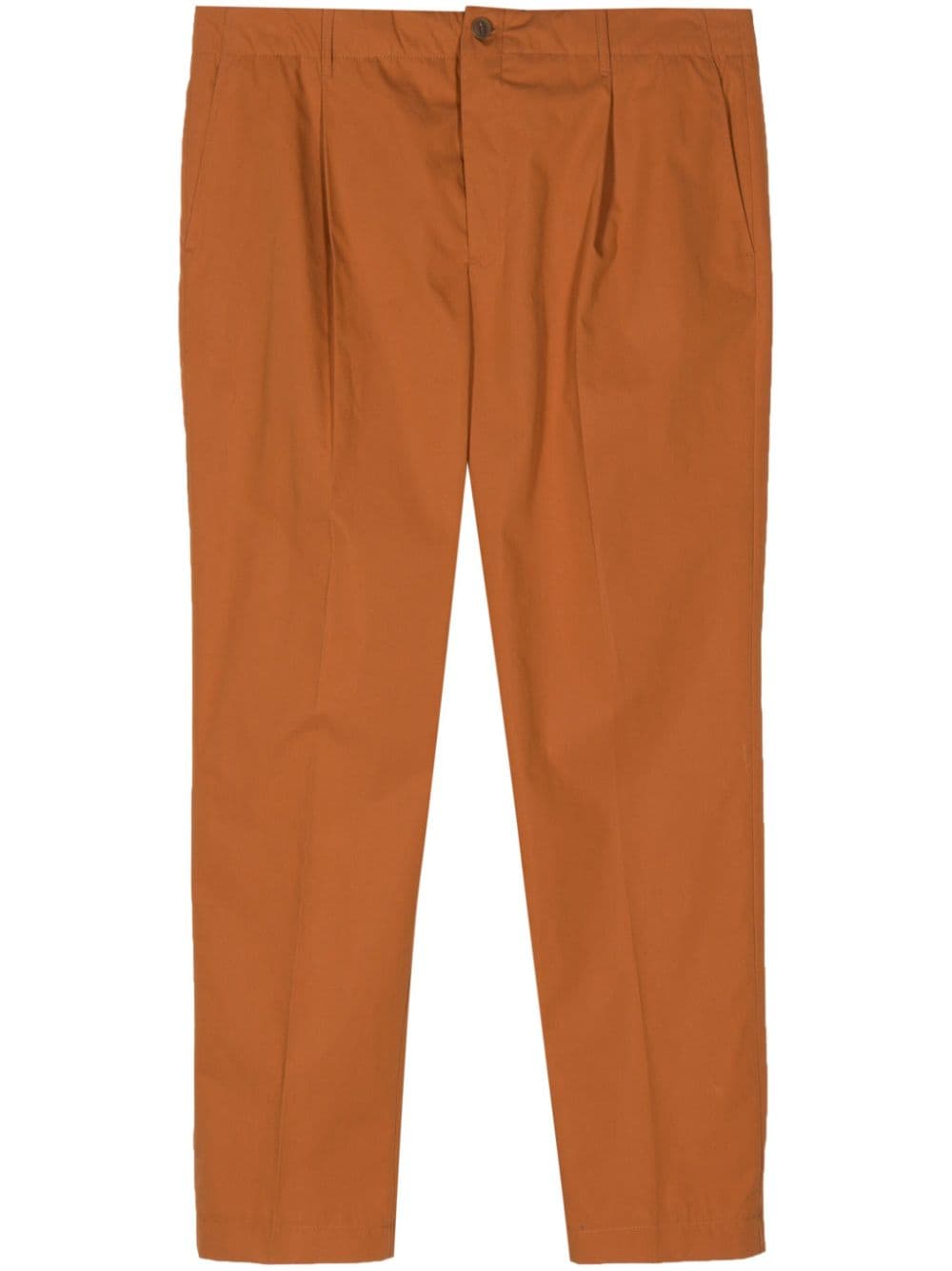 Maison Kitsuné Tapered-Hose mit Bundfalten - Braun von Maison Kitsuné