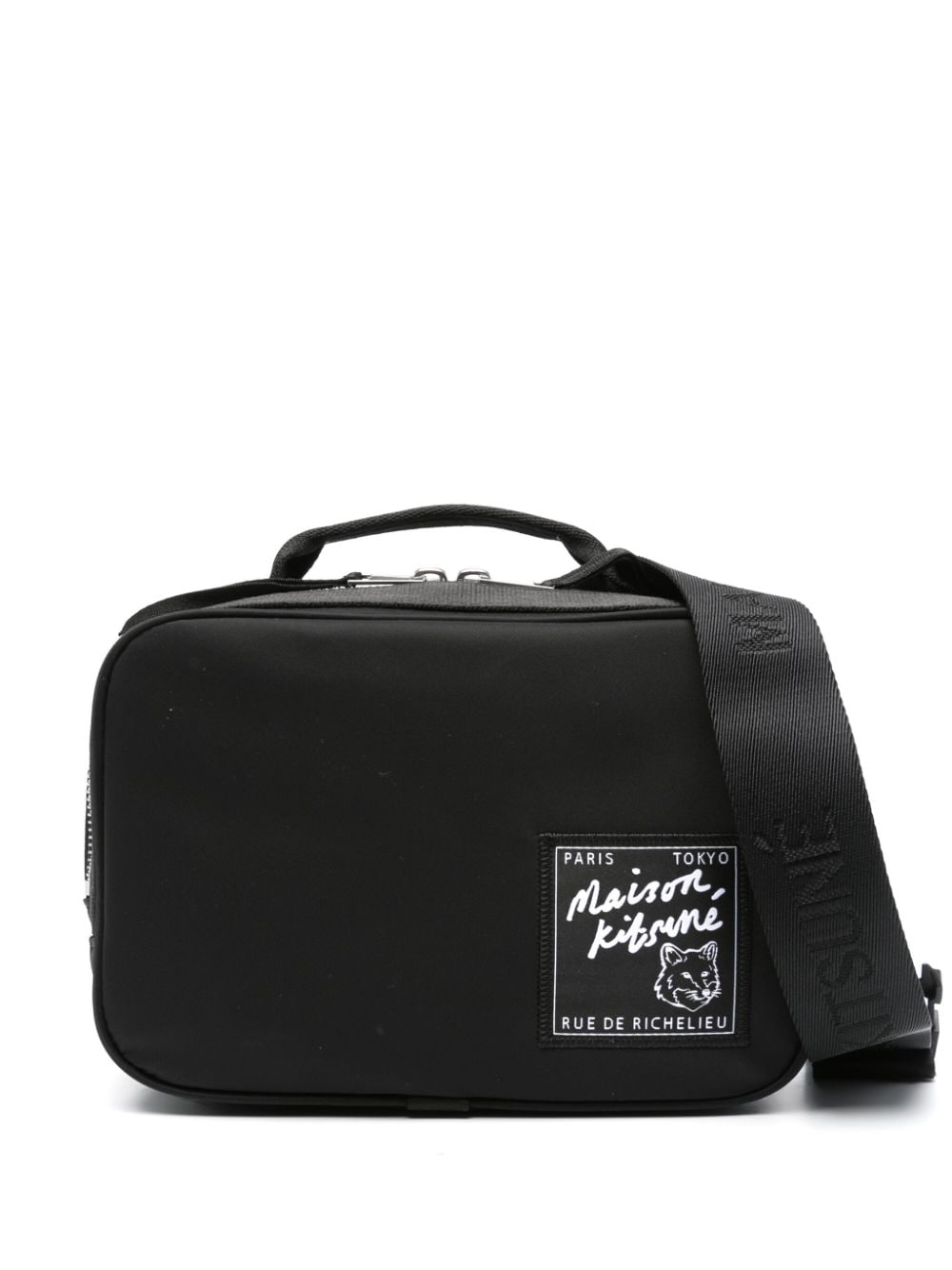 Maison Kitsuné The Traveller Gürteltasche - Schwarz von Maison Kitsuné