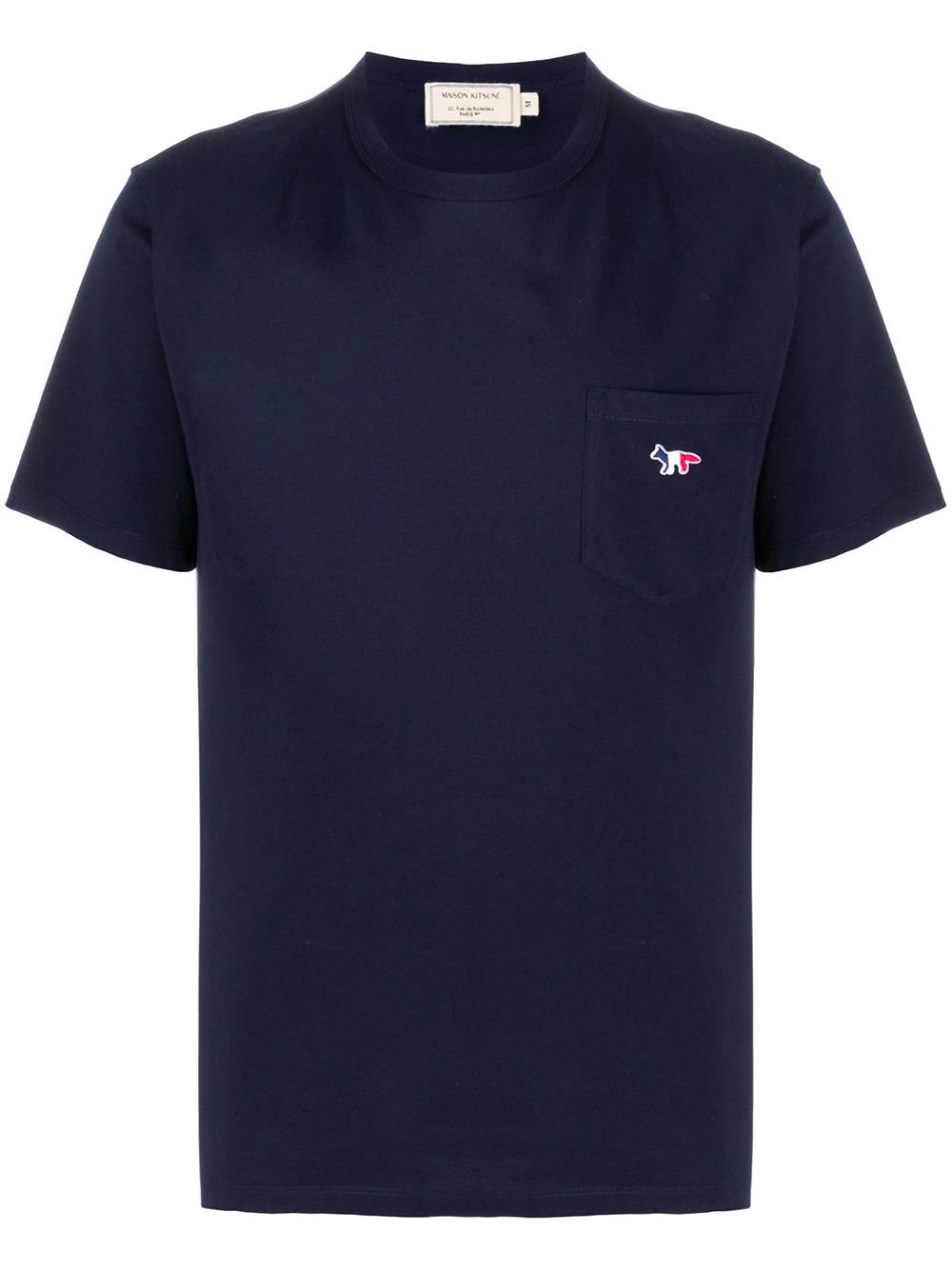 Maison Kitsuné Jersey-T-Shirt - Blau von Maison Kitsuné