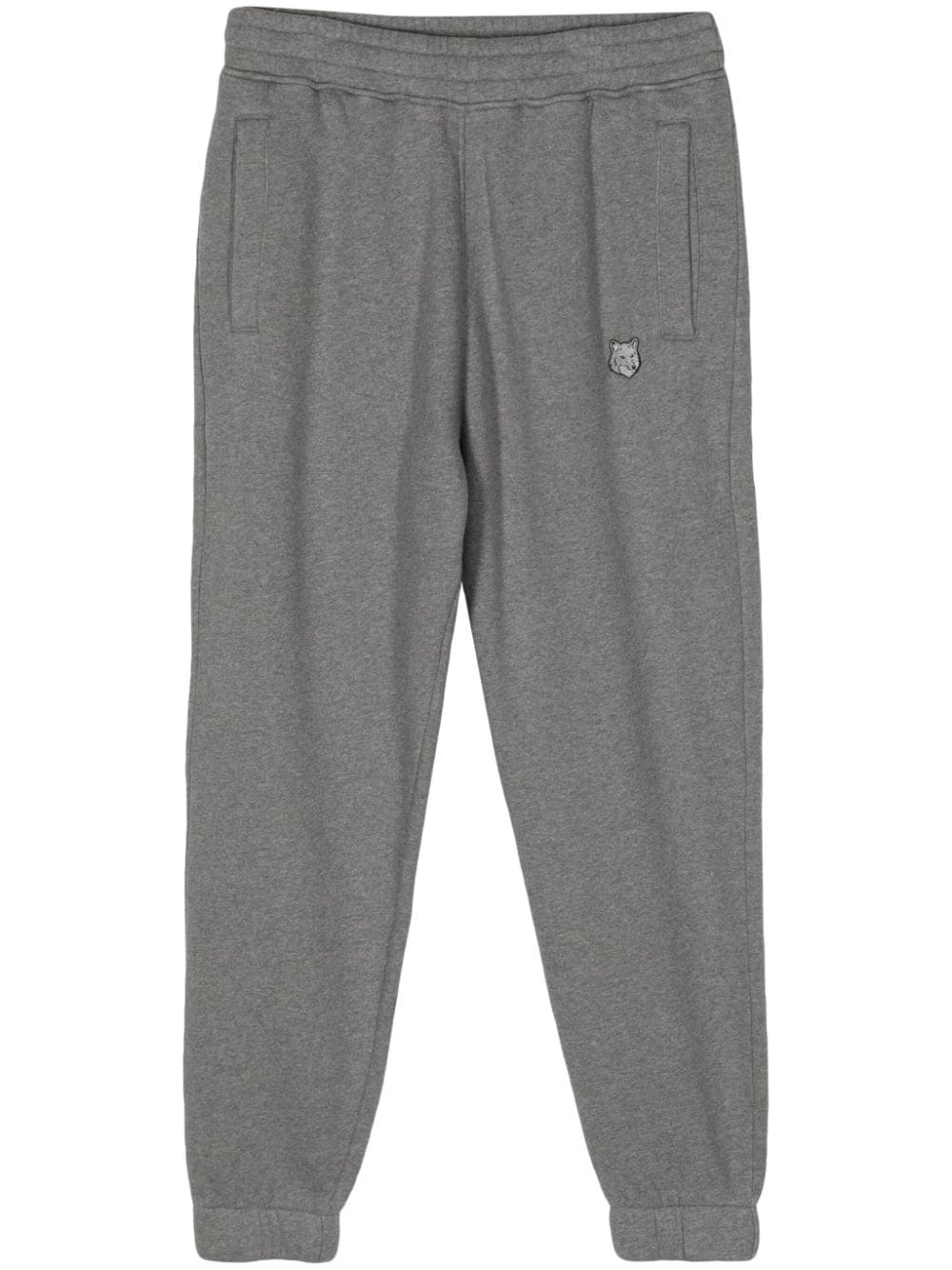 Maison Kitsuné Jogginghose mit Logo-Applikation - Grau von Maison Kitsuné