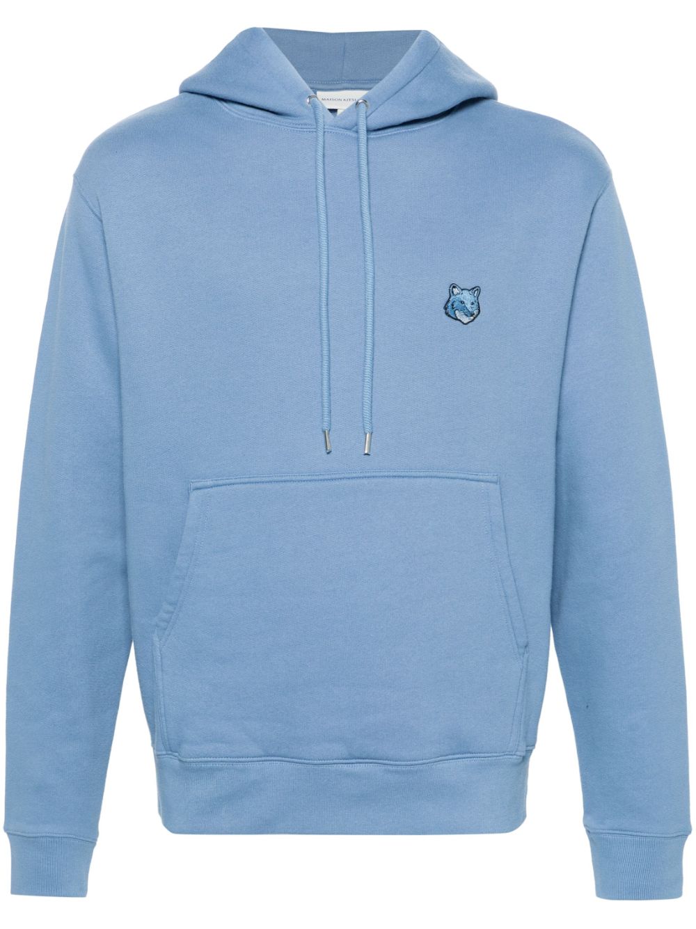 Maison Kitsuné Hoodie mit Logo-Patch - Blau von Maison Kitsuné